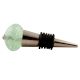 Mint Bubble Glass Wine Stopper